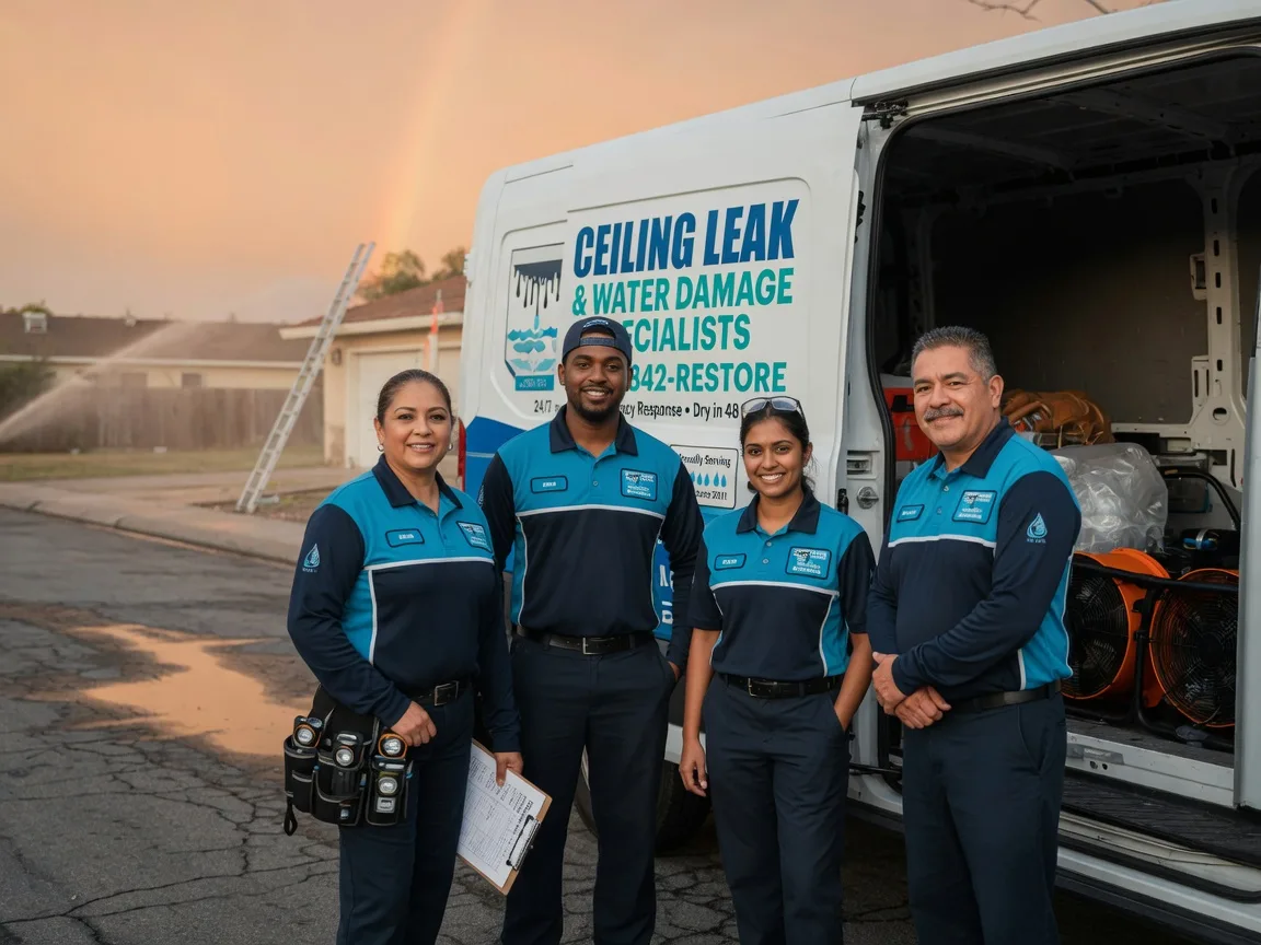 Ceiling Leak Cleanup company in Marienville, PA
