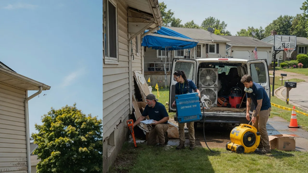 Ceiling Leak Cleanup in Marienville, PA near me